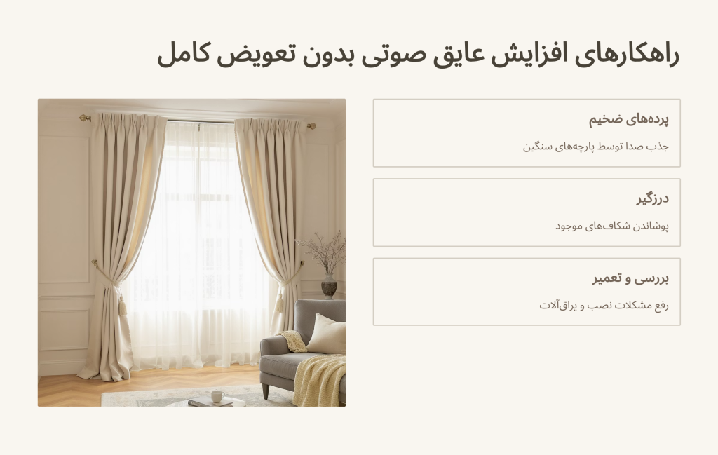 بهترین پنجره عایق صدا