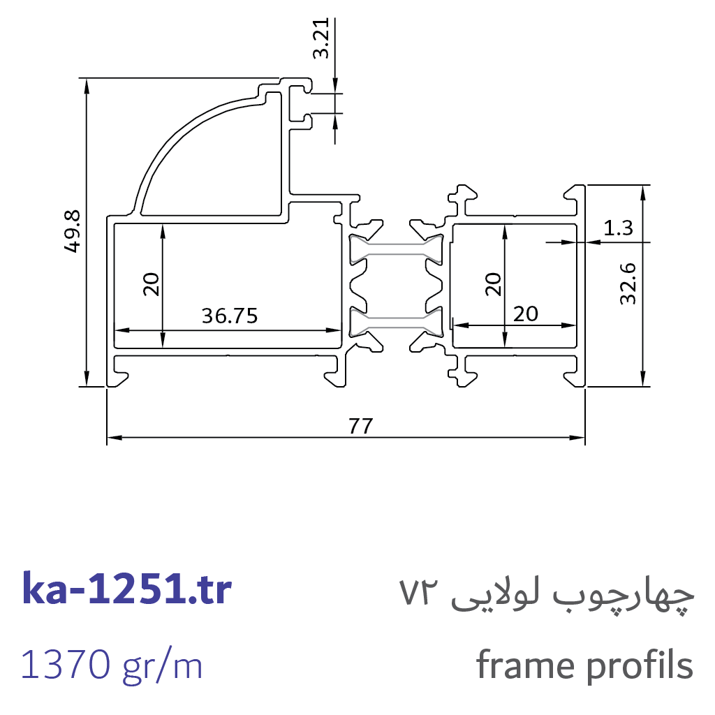 2- frame profiles