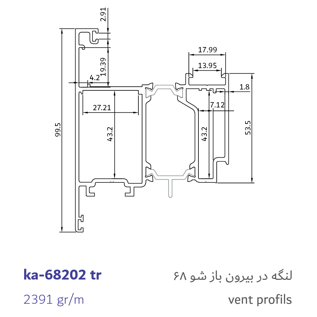 6-vent profiles