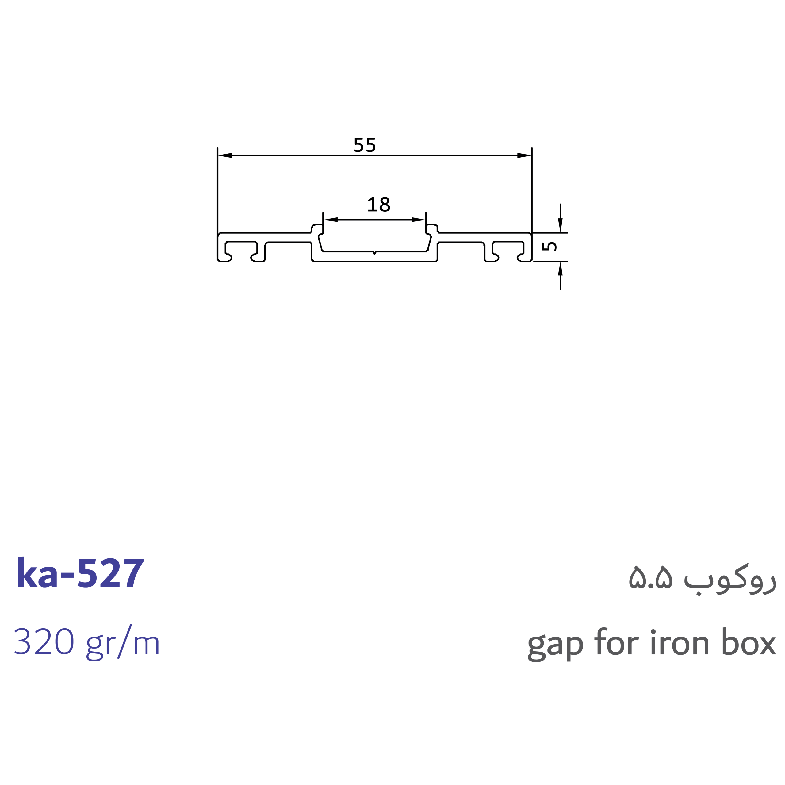 gap for iron box